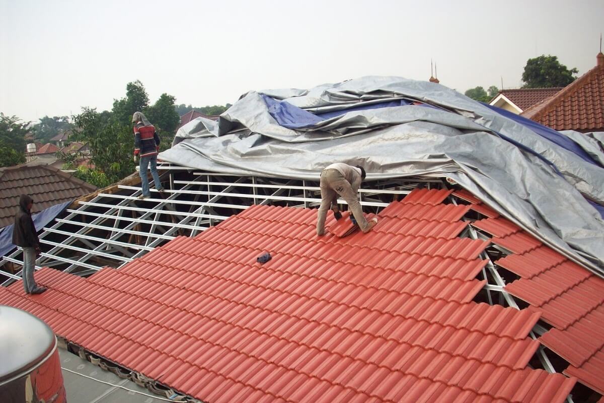 Terpal Biru Silver 4x6