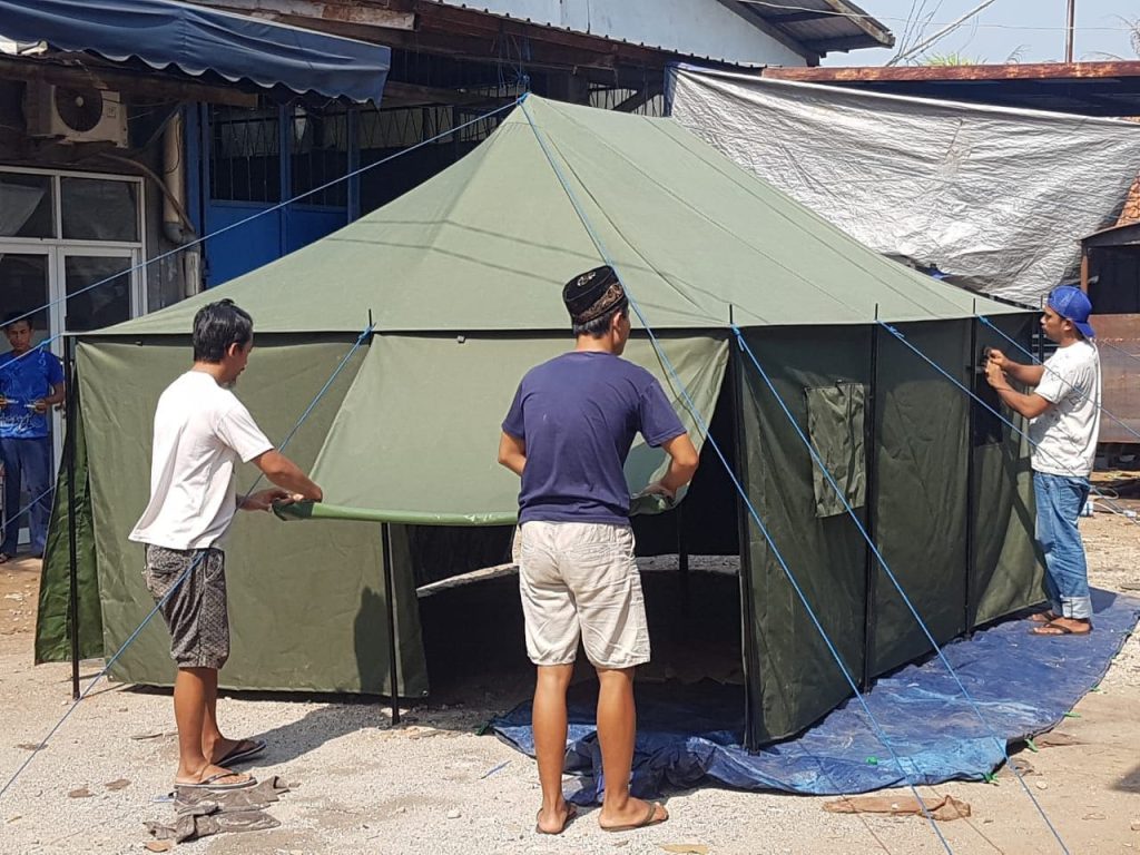 JUAL TENDA KOMANDO PALEMBANG